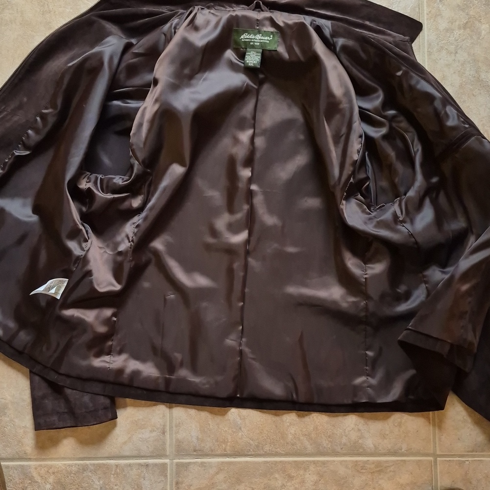 Eddie Bauer Suede Jacket - Picture 7 of 15